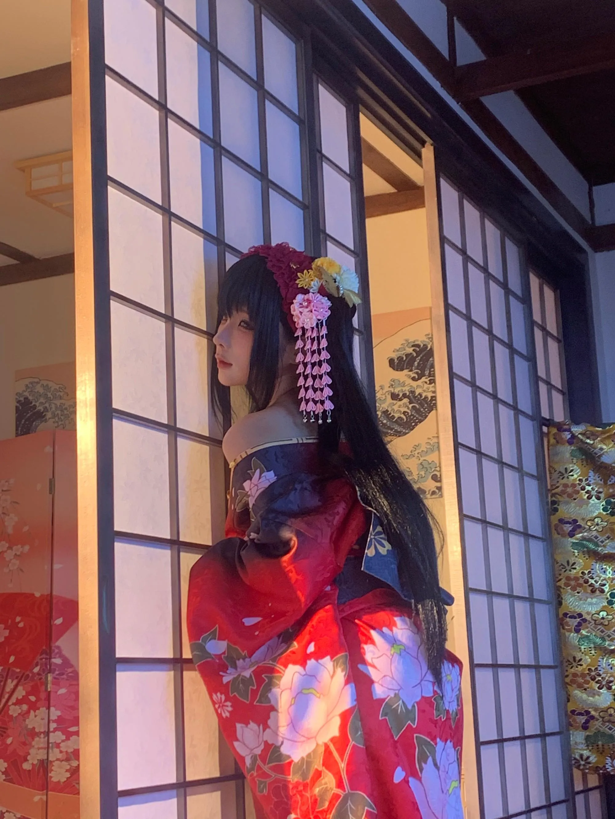 蠢沫沫 – NO.304 狂三和服cos-狂三 花絮 [114P]插图2